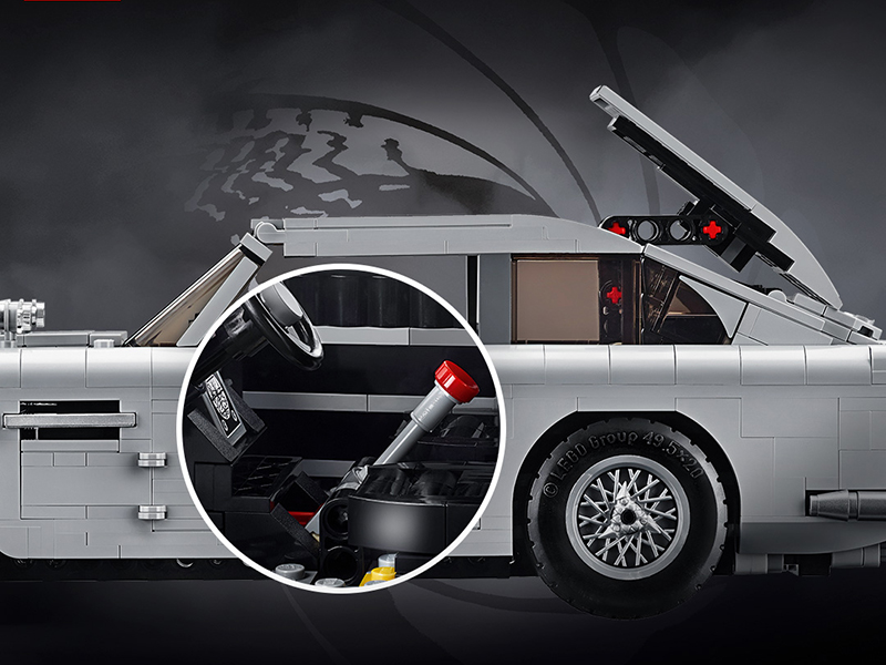 اكتشفوا أسرار Aston Martin DB5 أكثر سيارات جيمس بوند شهرة مع LEGO